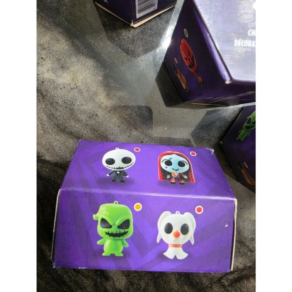 Lot of 5 Limited Edition Disney Nightmare Before Christmas Mystery Ornaments